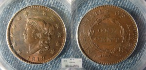 1819 Large Cent image