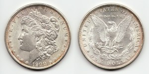 1900 Silver Dollar image