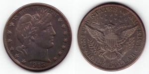 1915 D Half Dollar image