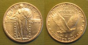 1917 Quarter Dollar Type 2 image