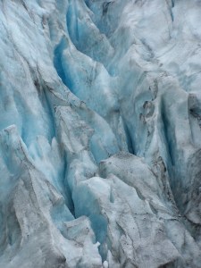 Blue ice in Exit Glacier image