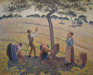 Apple Picking at Eragny-sur-Epte image