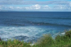 Surfing beach on Maui image
