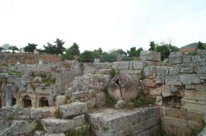 Ruins in Corinth image