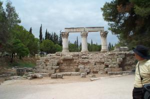 Ruins in Corinth image