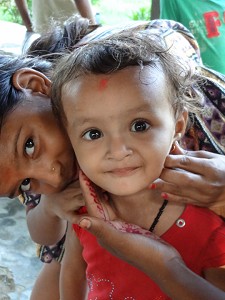 Nepali children image