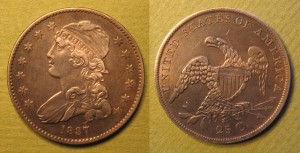 1837 Quarter Dollar image