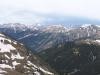 Snow on the mountains