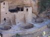 3 kivas at Mesa Verde Cliff Palace by Elton Smith
