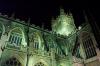 Bath Cathedral at night by Elton Smith