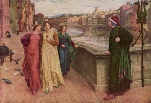 Dante and Beatrice image