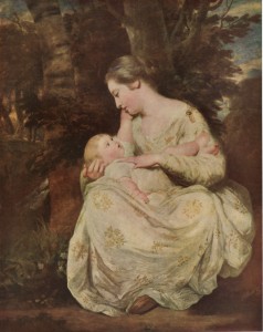Portrait Of Mrs. Richard Hoare With Her Infant image