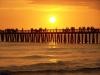 Sunset on the pier