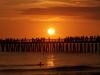 Sunset on the pier