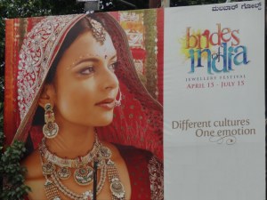 Brides of India road sign image