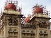 Construction at the palace in Mysore by Elton Smith