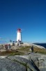 Lighthouse in Peggy's Cove by Patsy Stevens
