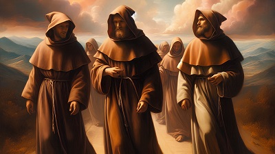 Monks on a pilgrimage (song video for You Opened My Eyes) image