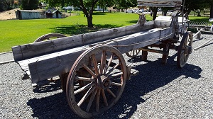 Farm equipment at the James Cant Ranch image