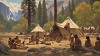 A native American camp in Yosemite<br>(song video for The Stars Are Out Tonight)